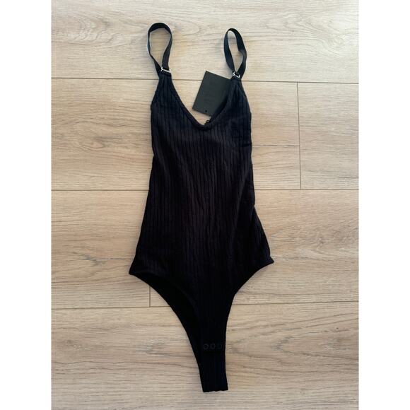 ATM Micro Modal Crossback Bodysuit - Picture 14 of 15